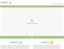 Tablet Screenshot of camryngroup.com